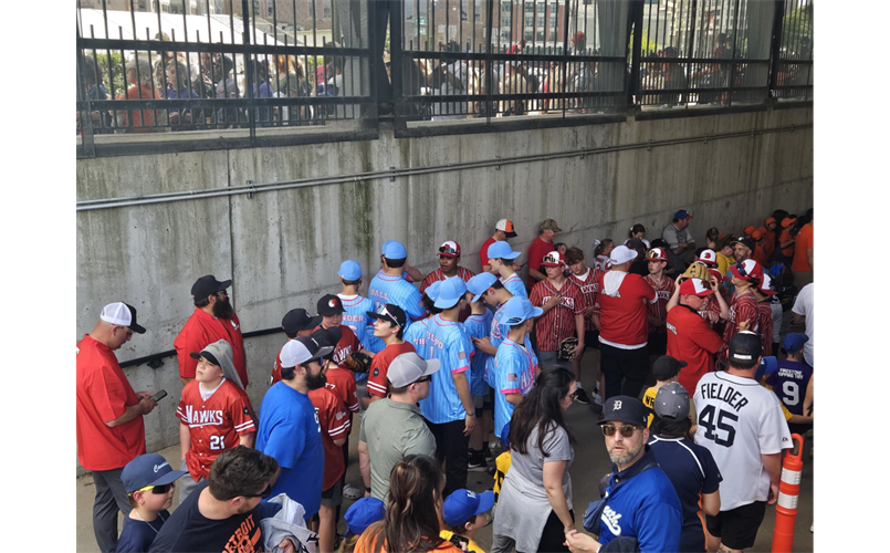 Hawks Fundraiser at Tigers Stadium