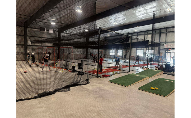 12u Calkins - First team practice in the Hawks Facility