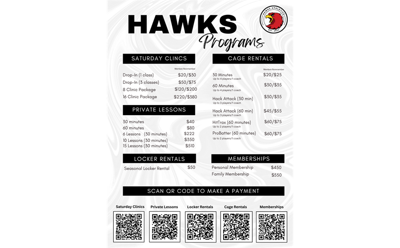Facility Programs and Fees